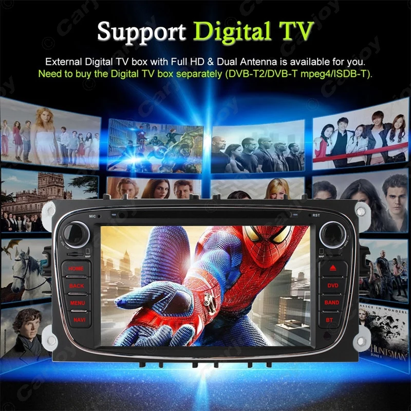 Perfect LEEWA 7" Android 6.0 (64bit) DDR3 2G/32G/4G LTE Octa Core Car DVD GPS Radio Head Unit For Ford Transit Connect/Tourneo Connect 17