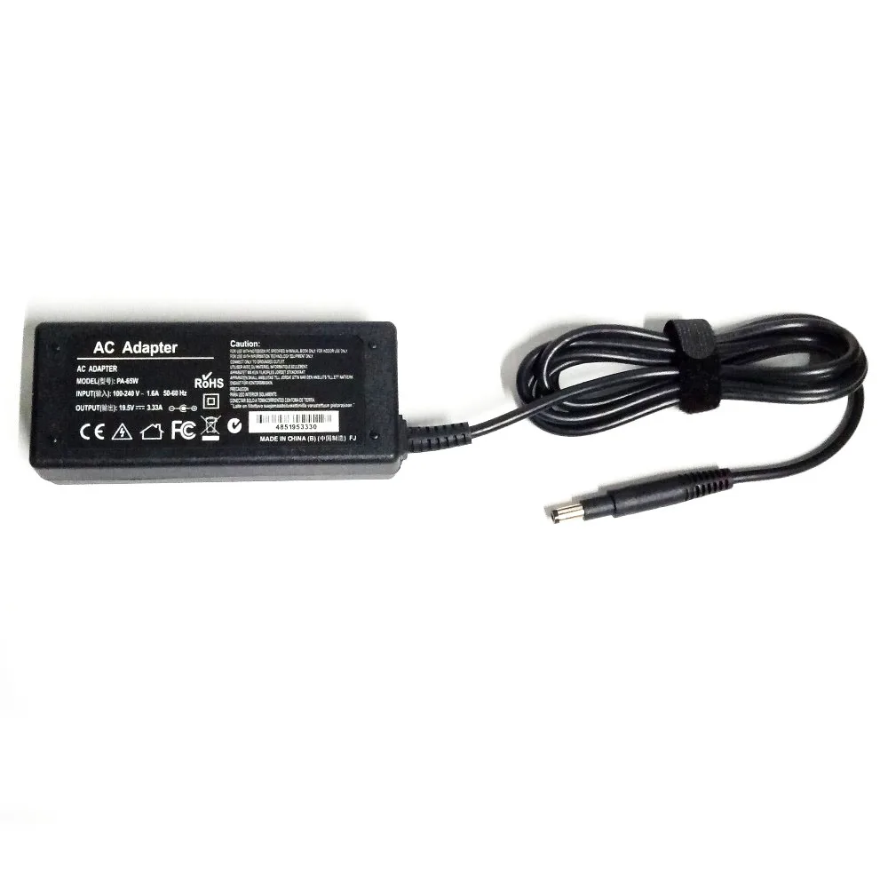 EU US UK AU plug 19.5V 3.33A 4.8mm*1.7mm AC adapter 19.5V3.33A Charger For HP Pavilion 14-b000 Sleekbook Envy 4 Envy 6