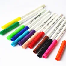 12 шт./лот SIMBALION тонкий маркер ручка цвета воды для рисования канцелярские творческие принадлежности материалы для школы F884