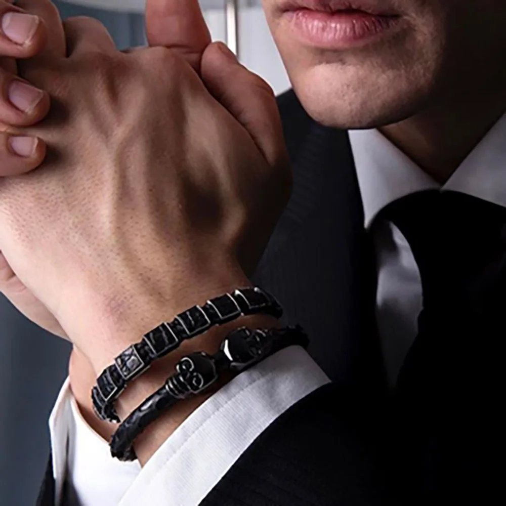Black snake Bracelet  (1)