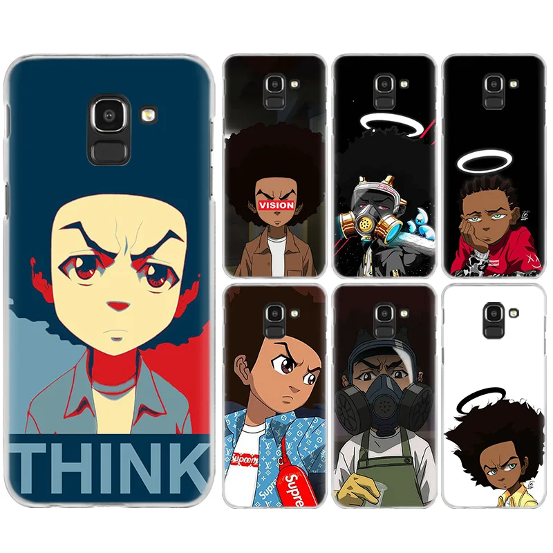 

Huey Freeman Boondocks Case Cover for Samsung Galaxy A50 A30 A10 S10 S10e Plus A9 A8 A7 A6 Plus 2018 A9 Star Lite M30 M20 M10