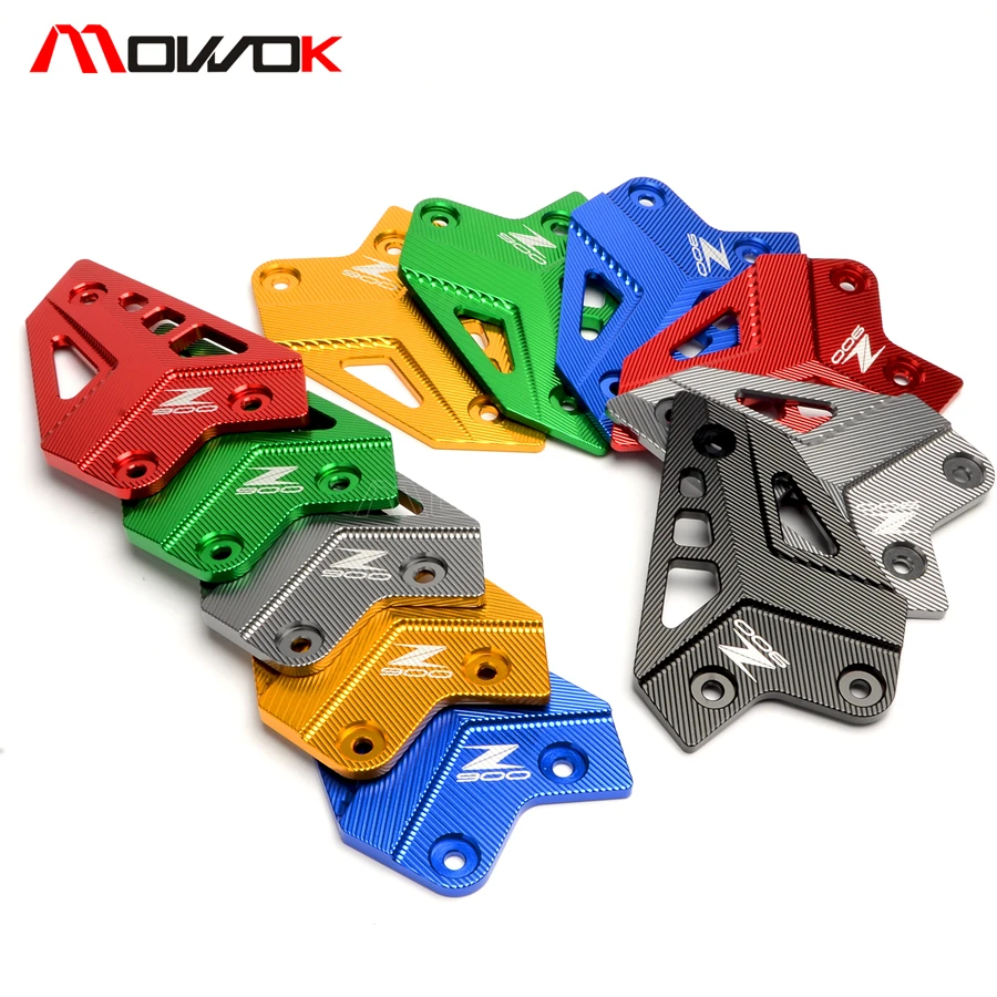 

Foot Peg Heel Plates Guard Protector 5 Colors Available For KAWASAKI Z900 2017 2018