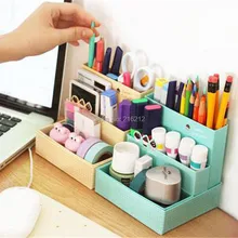 50 шт. DIY Бумага доска ящик для хранения стол декор канцелярские Макияж косметический организатор