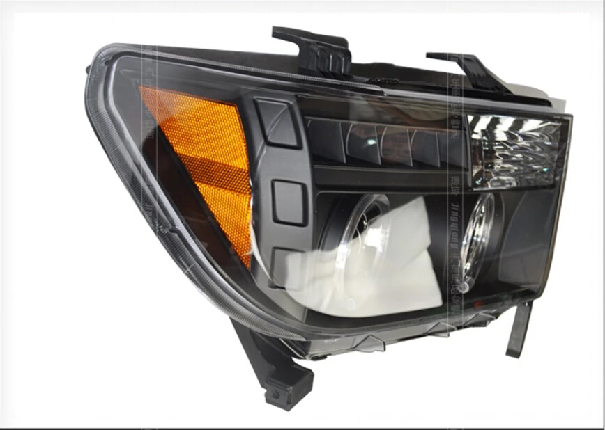 Бамперная лампа для тундры, головной светильник 2007~ 2013, автомобильные аксессуары, Головной фонарь DRL, ходовой светильник s Bi-Xenon, противотуманный светильник s Tundra, головной светильник