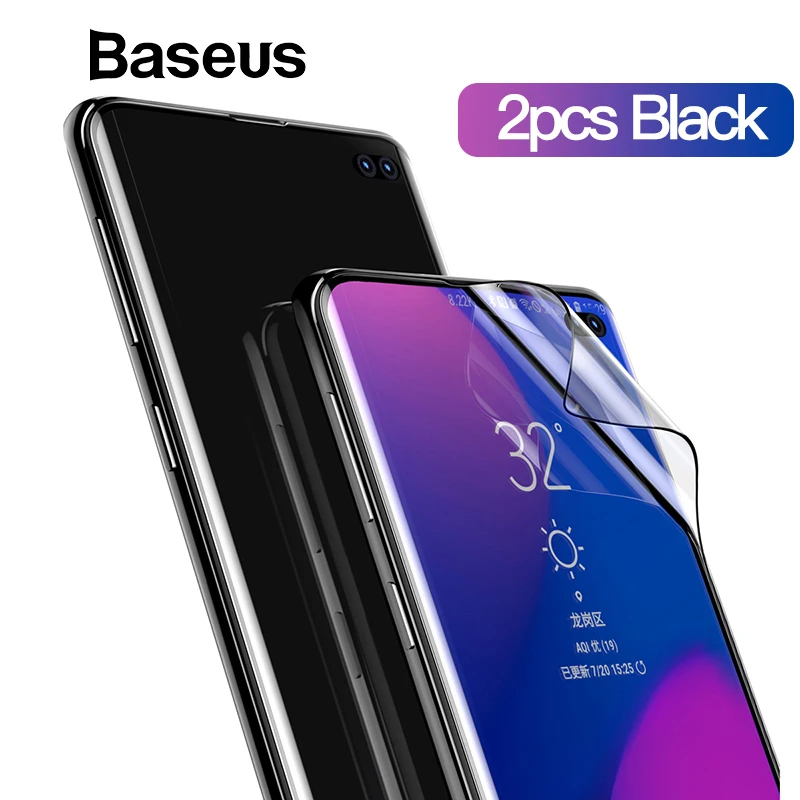 Baseus 2 шт 0 15 мм закаленное стекло для samsung Galaxy S10 Plus Защитная пленка экрана