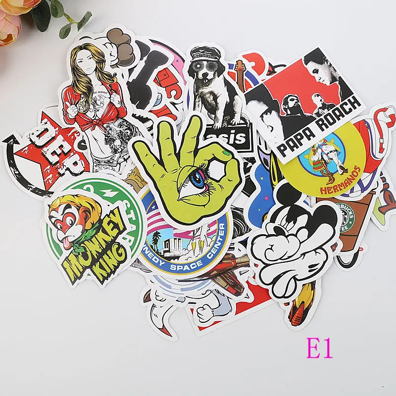 50 шт./партия (1 сумка) DIY случайные граффити милые Kawaii цифры буквы шаблон ПВХ BTS