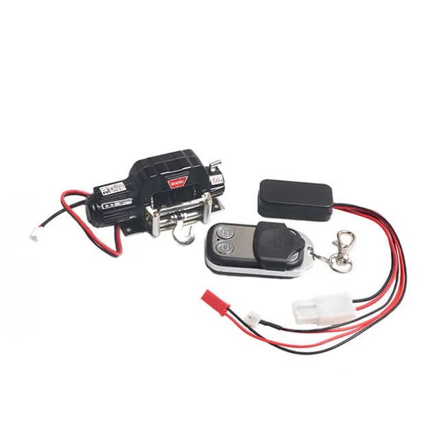 

Automatic Winch and Wireless Remote Controller Receiver for 1/10 RC Crawler Car Axial SCX10 TRAXXAS TRX4 D90 TF2 Tamiya CC01
