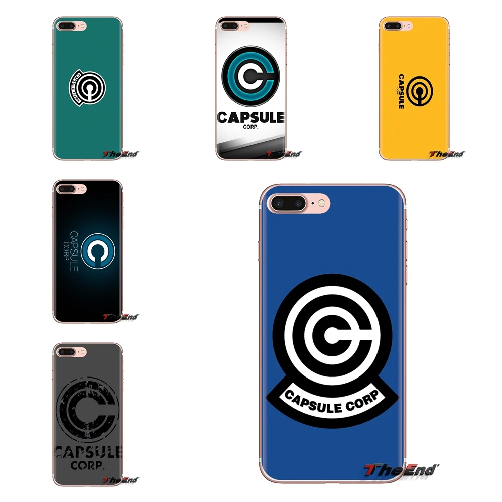 Аниме Dragon Ball Z чехол Capsule corp. логотип для Huawei Mate Honor 4C 5C 5X 6X 7 7A 7C 8 9 10 8C 8X 20 Lite Pro