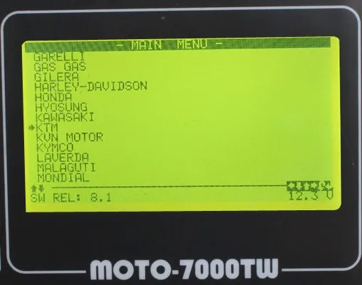 MOTO 7000TW Universal Motorcycle Scan Tool o