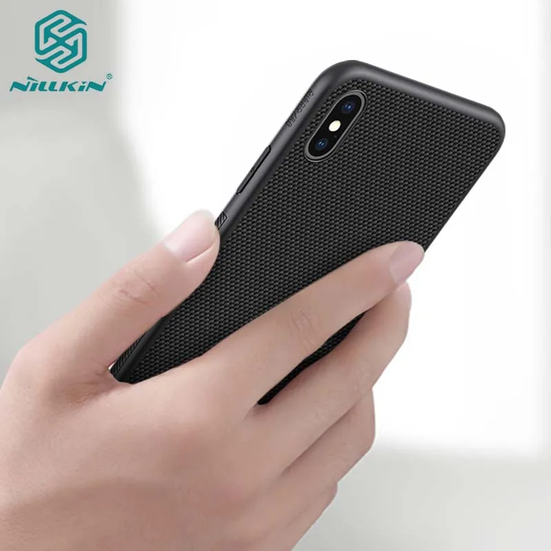 

NILLKIN 3D Textured Case For iPhone XS Max XR 2018 Nylon Fiber Non-slip For iPhone XR XS Max case