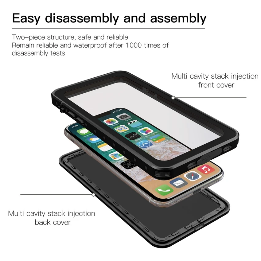 for iphone X waterproof case (1)