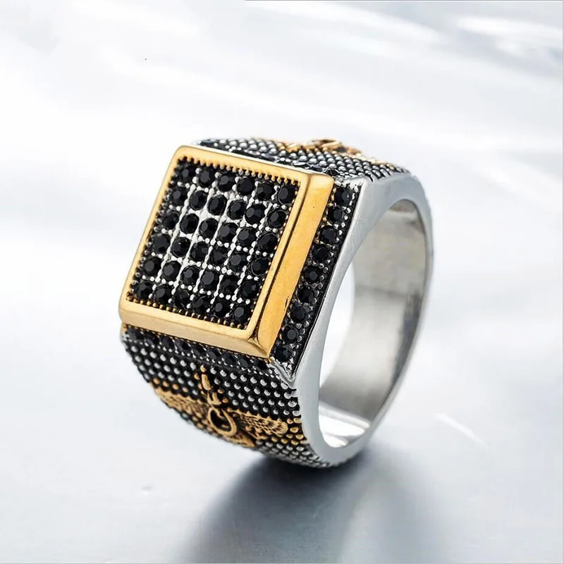 2019-new-arrived-Men-vintage-Iran-Faravahar-Ahura-Mazda-rings-Gold-silver-Color-Zoroastrian-fashion-ring (2)