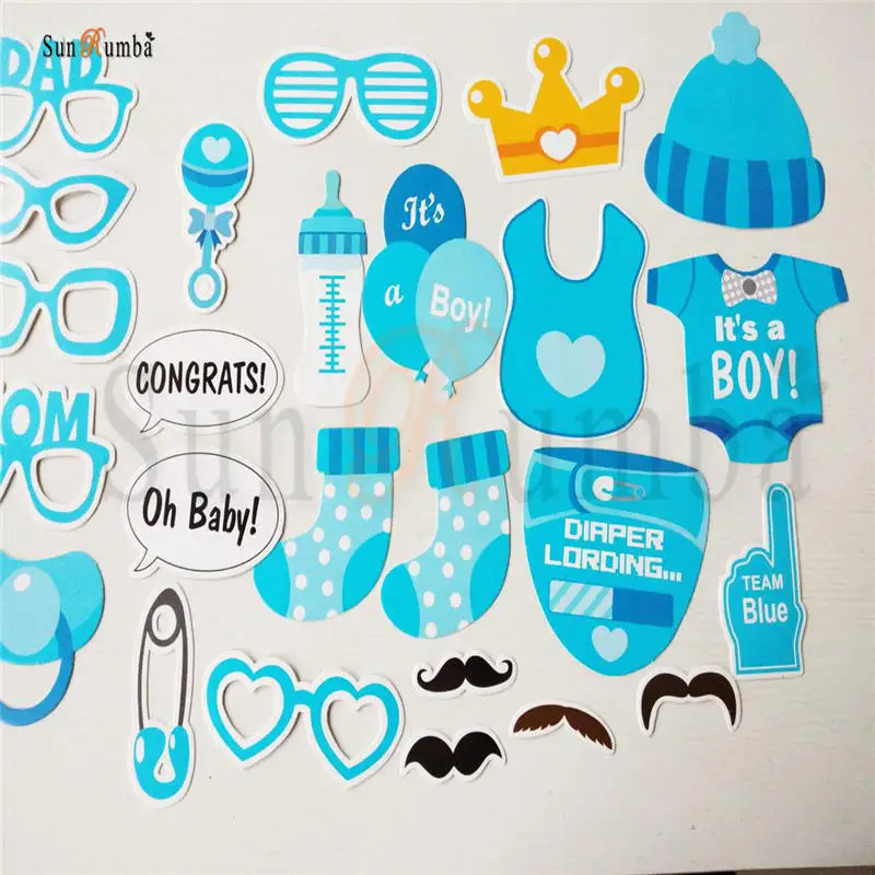 Baby Shower Boy Photo Booth NMUW-206-04