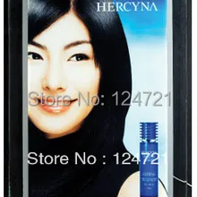 Волшебное зеркало бренд витрина акрил кристаллы светодиодный лайтбокс, реклама Дисплей доска 2 шт./лот компанией DHL