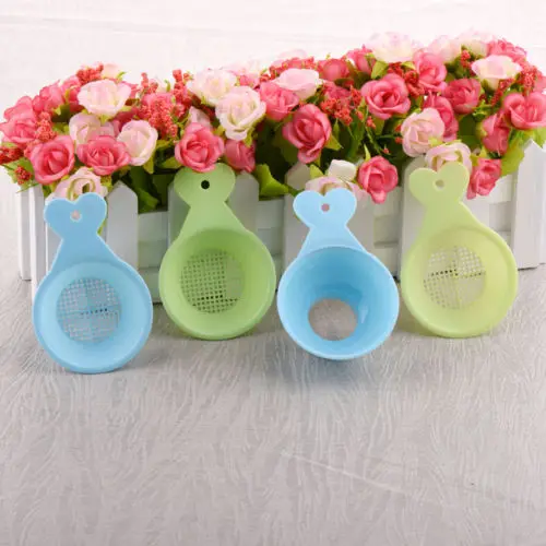 

1 Set Baby Kids Plastic Milk Bottle Funnel with Milk Juice Strainer Filters