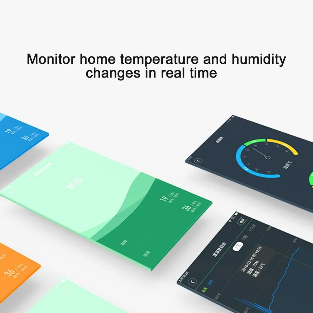 Aqara умная температура Hu mi dity сенсор ZigBee Wifi беспроводная работа с Xiao mi умный дом mi jia mi приложение для дома