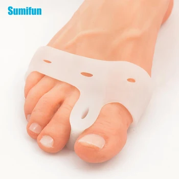 

Sumifun 6Pcs Bunion Relief Toe Separators Gels Pads Bunions Cushion Bare Foot Sleeping Toes Straightener Pad Separates D0297