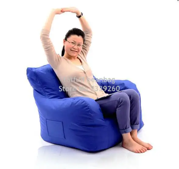 Cover Only No Filler Joe Bean Bag Armchair Original Beanbag Cushion With Arm Rest Waterproof Handle Design