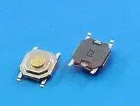 1000pcs/lot 4x4x1.5 mm Waterpfoof Tactile Switches Push Button SMD Tact Switch 4*4*1.5 | Бытовая техника