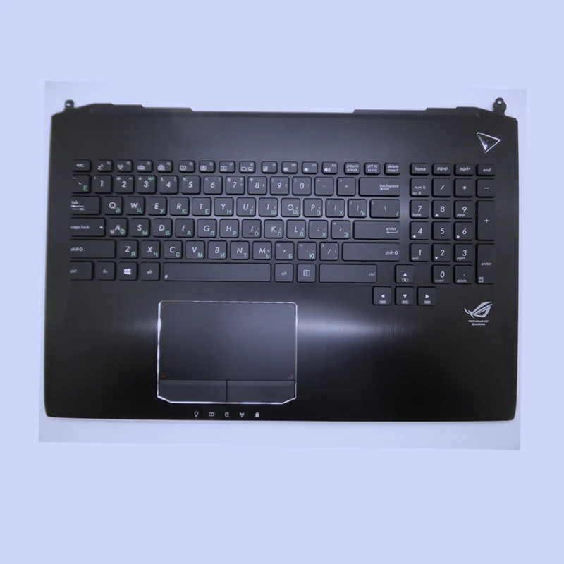 

New Russian standard Laptop palmrest Keyboard for ASUS G750 G750JH G750JM G750JS G750JW G750JX G750JZ with backlight