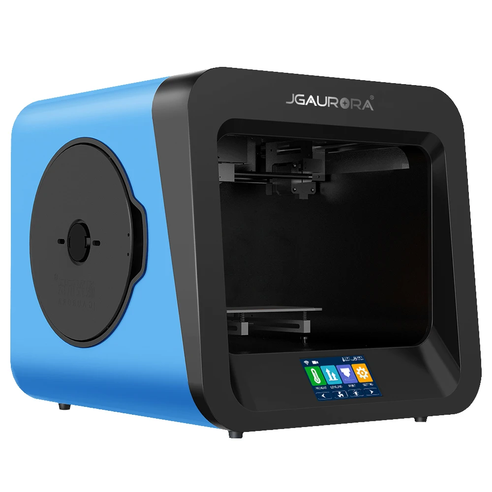 Jgaurora A4 3D-принтеры Высокая точность образование Desktop 3D печати 4.3 дюймов HD мини