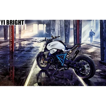 

5D Diy "Motorcycle" Diamond Embroidery Cross Stitch Crystal Square,Round Diamond Sets Handmade Wall Picture Diamond Painting GT