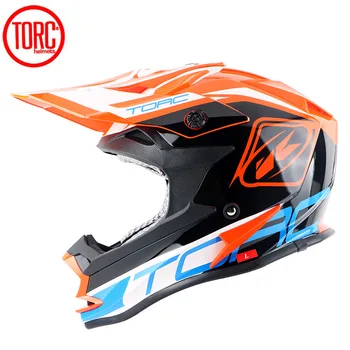 

TORC extra light weight cross helmet T32 DOT ECE approved dirt bike helmet racing bike gears