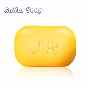 

2018 Cheapest Hotest 85g Shanghai Sulfur Soap 4 Skin Conditions Acne Psoriasis Seborrhea Eczema Anti Fungus Bath Healthy Clean