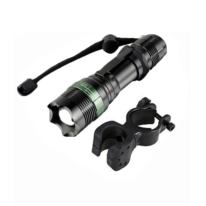 

5 mode LED Flashlight 3800LM Cree XML T6 Zoomable Tactical Lamp Waterproof LED linternas used 18650 With Bicycle torch Holder