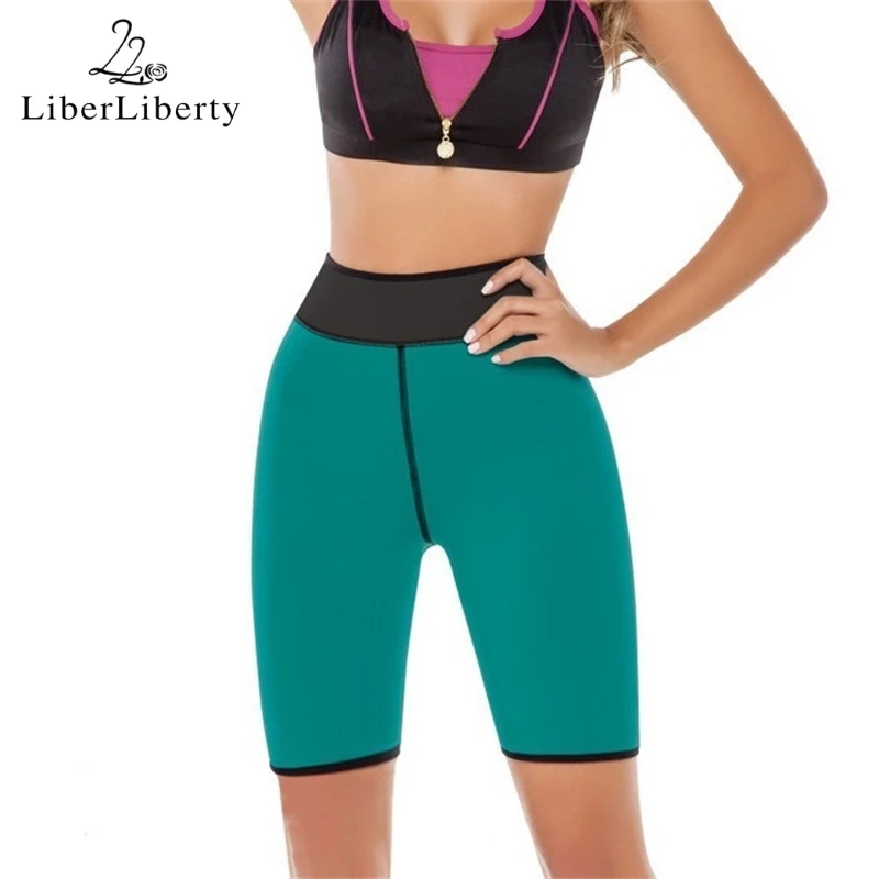 Running Shorts Women Slimming Neoprene Gym Shorts Shapers Fitness Body