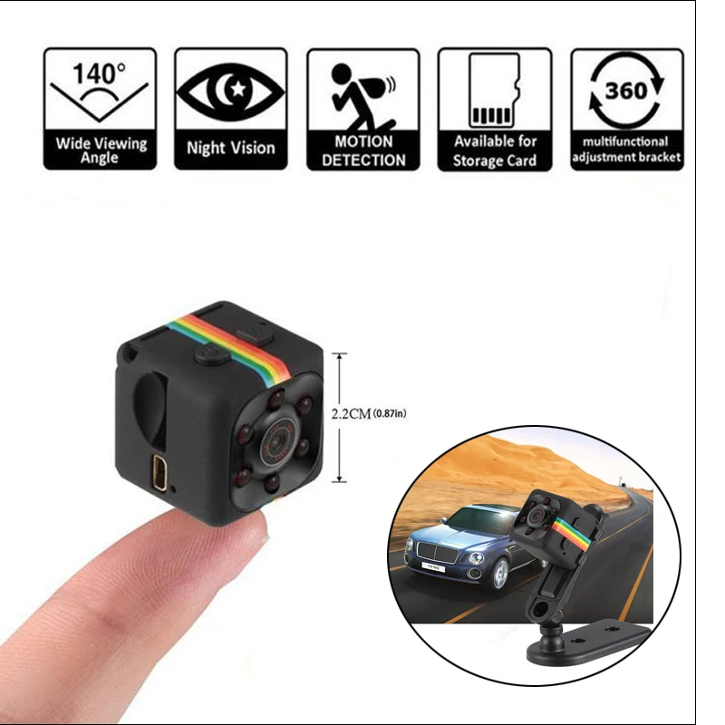 

SQ11 HD 480P Mini Camera Sensor Night Vision Camcorder Motion DVR Micro Camera Sport DV Video Cam0