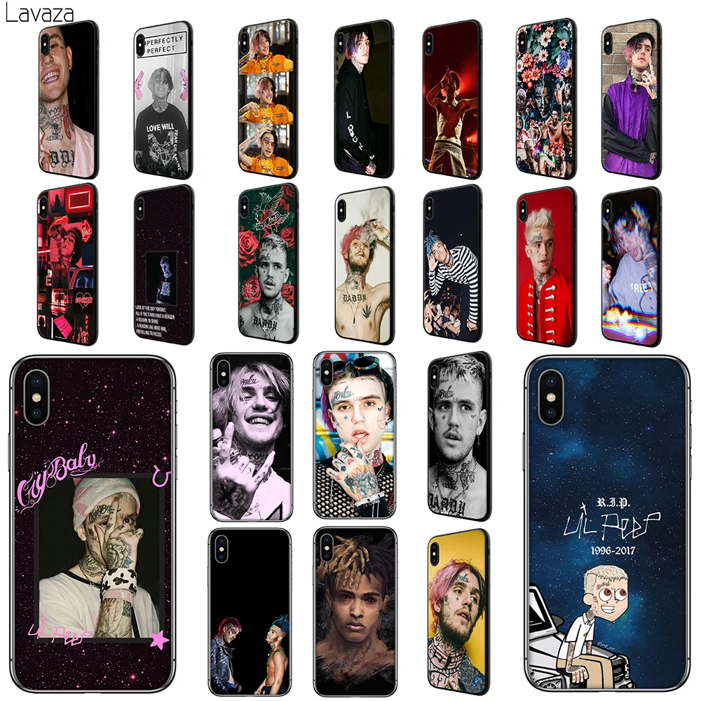 Lavaza Tentacion Lil Peep Bo Мягкий чехол из ТПУ для Apple iPhone 6 6S 7 8 Plus 5 5S SE X XS MAX XR силиконовые