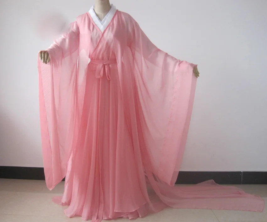

3 Designs Chiffon Beading Feng Jiu Fox Fairy Women's Costume Forever Love in Ten Miles of Peach Blossom Bushes TV play costume