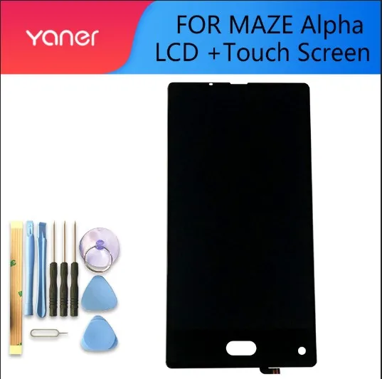 

YANER FOR 6.0 inch MAZE Alpha LCD Display+Touch Screen Digitizer Assembly100%Original New LCD+Touch Digitizer