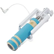 Mini Folding Selfie Stick Handheld Monopod Self Stick for Iphone 6s 5s 4s Samsung Smart Phone