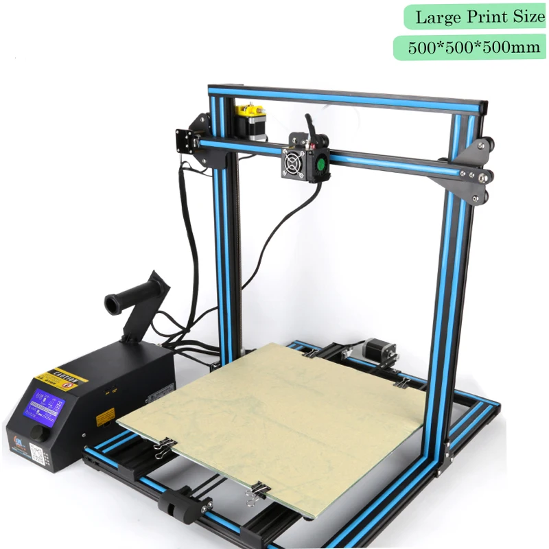 CR-10 5S 3d принтер DIY набор большой размер печати 500*500*500 мм настольный принтер 3D и 200 г нити в подарок