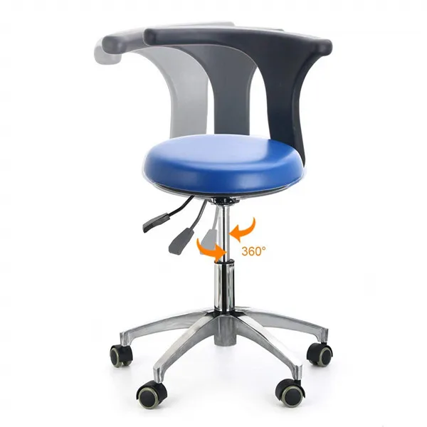 Эргономичный Медицинский стул доктора стоматолога вращающийся стул с Спинкой Поворотный Регулируемый стоматологический стул стоматологическая клиника спа массаж
