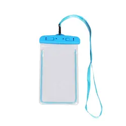 Сумки для плавания водонепроницаемая сумка со светящимся подводным чехлом чехол для телефона iphone 6 6s 7 8 Универсальные Все модели 3,5 дюймов-6
