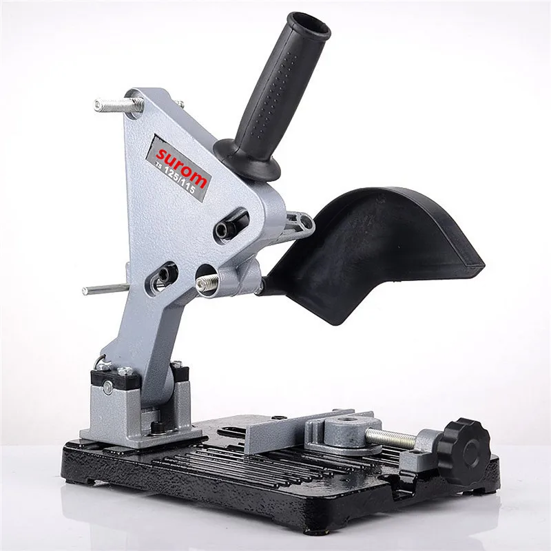 

Electric Angle Grinder Stand Angle Cutter Support Bracket Holder Stand Dock Cast Iron Base For 100 115 125mm Angle Grinder