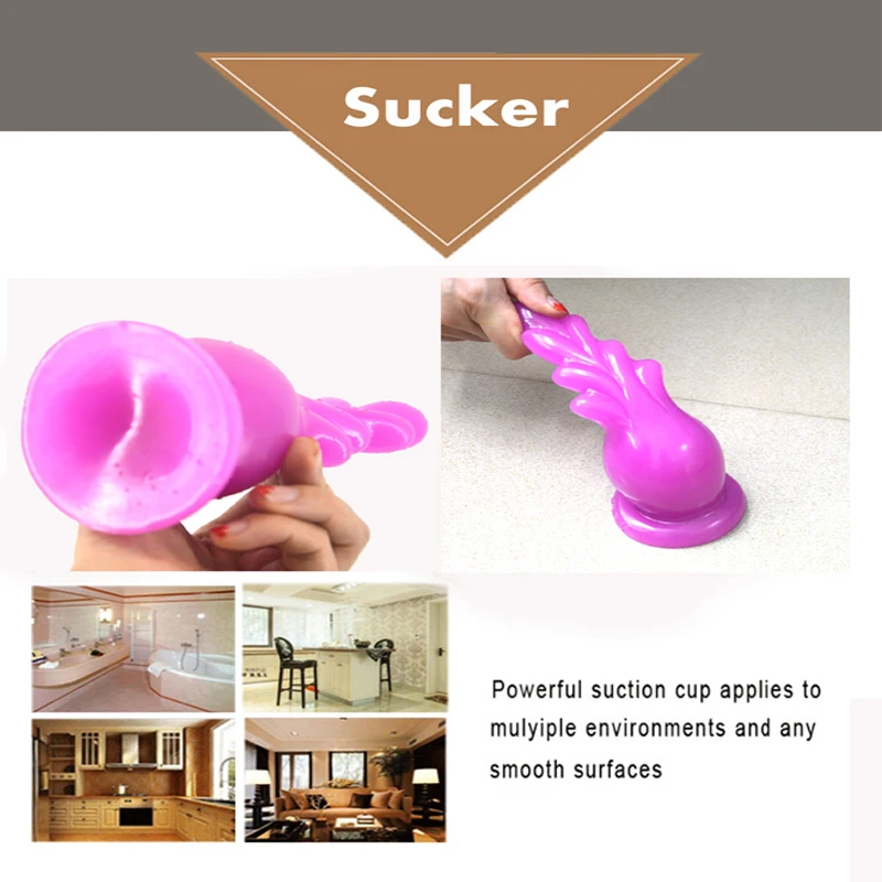 Creative Dildo with Suction Cup butt plug plant flowerpot shape anal dildo sex toys insert stopper massage vagina masturbation
