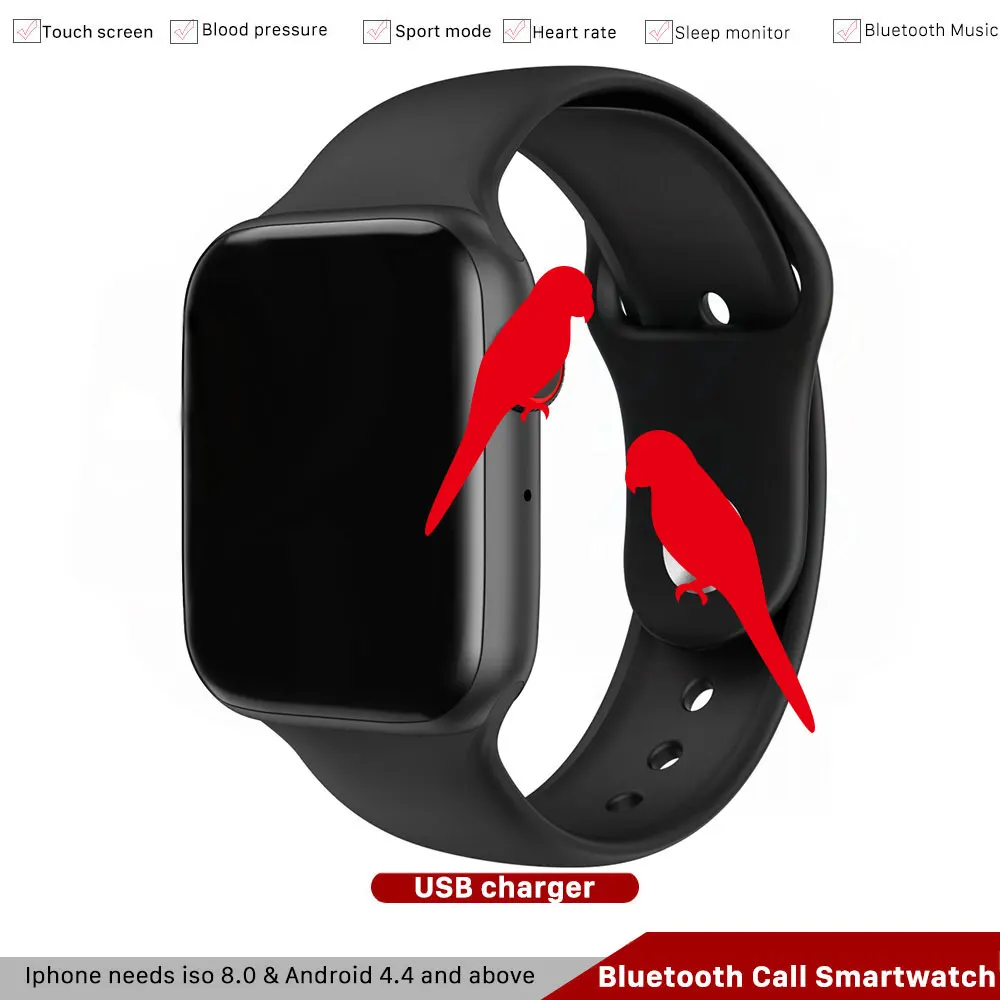 

W34 ECG Bluetooth Call Smartwatch Heart Rate Monitor smart watch Intelligent Clock Activity for Ios Iphone huawei xiaomi samsung