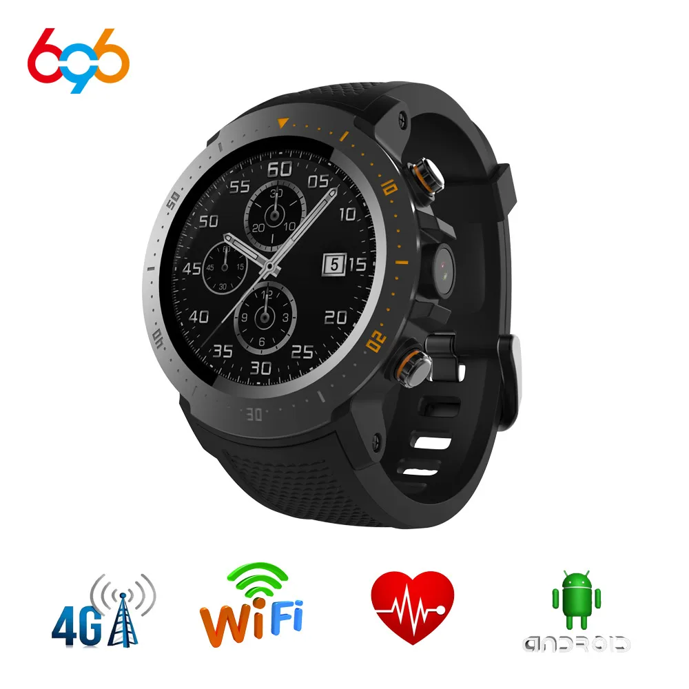 Смарт-часы A4 GPS Bluetooth Wi-Fi SmartWatch сердечного ритма с камерой IP67 водонепроницаемые часы Android 7.1MTK 6739 Smartwatch