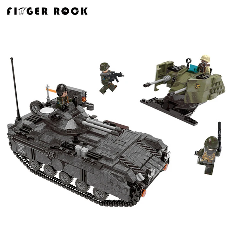 

XINGBAO Military Series 06018 The Armoured Vehicle Model Building Bricks Educational Toys Compatible With LegoINGLYs Technic