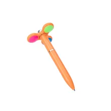 Лидер продаж! Продвижение Пластик ручка Непоседа счетчик, best для логотипа компании, подарок/офис/школа/Бизнес питания/рекламы