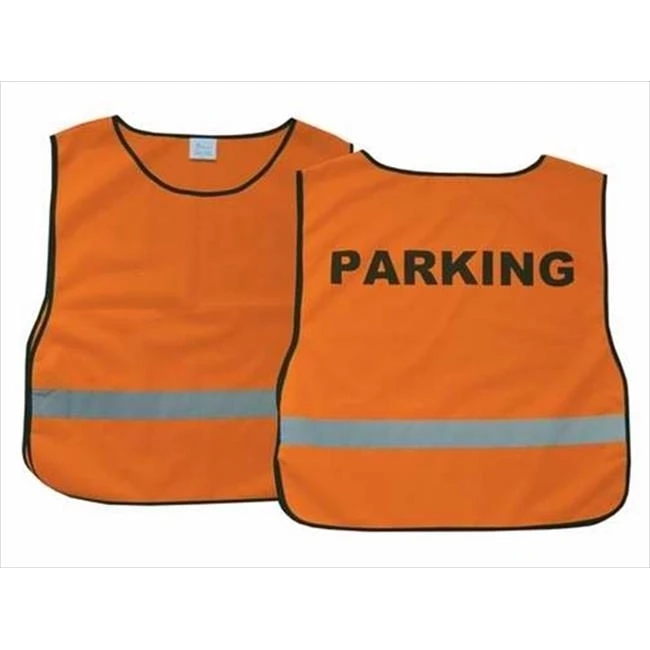 Swanson Christian Supply 44101 Safety Vest Parking Extra Large Orange
