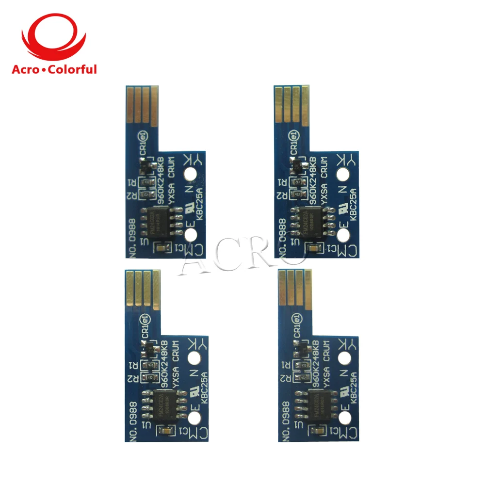 Chip de Toner para Dell Cartucho de Impressora a Laser Conjuntos Redefinir Cor 5 1320 1320c
