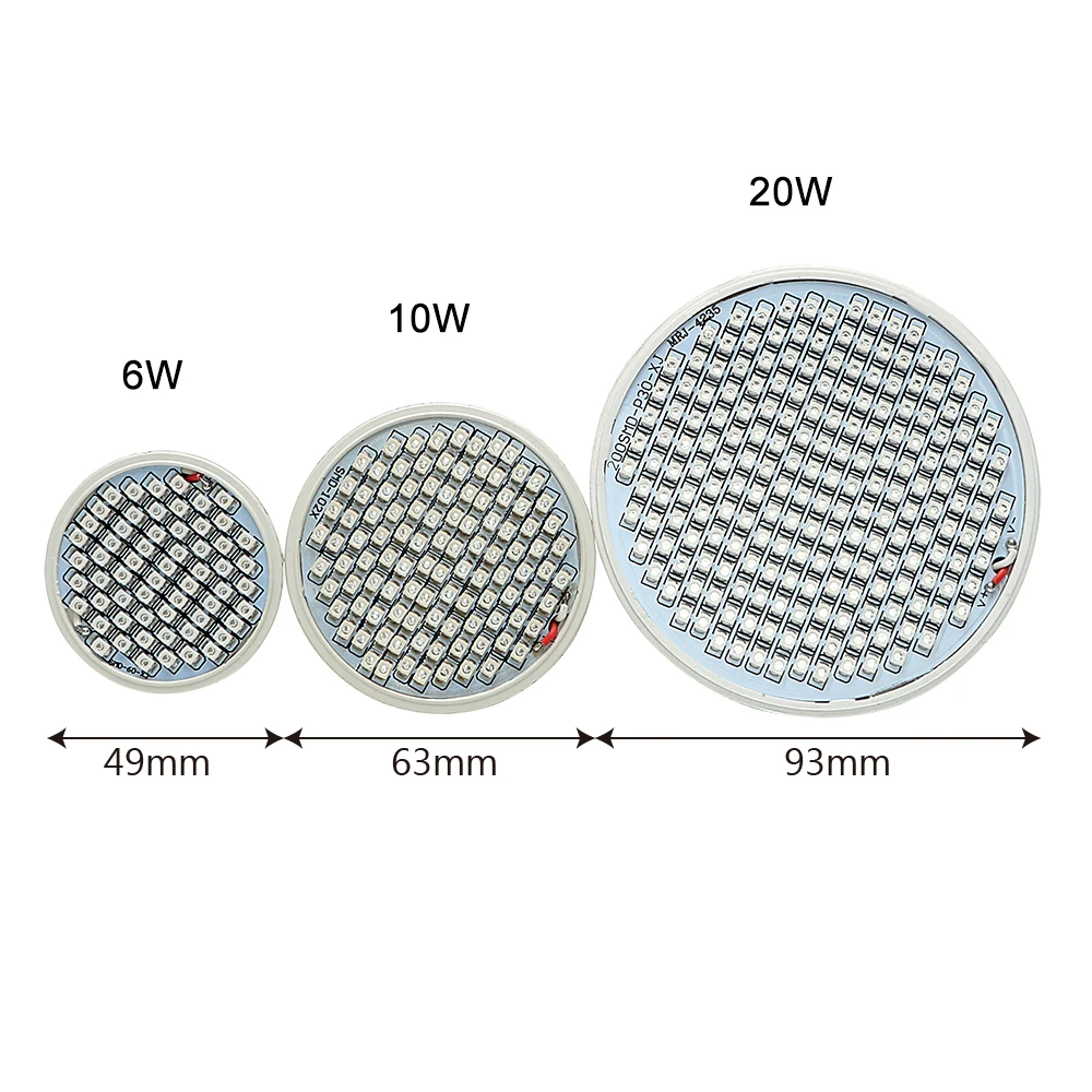 Itimo 6 Вт 10 Вт 20 Вт LED рост Лампочки E27 для растений цветок Овощеводство завода светать клип гидропоника Системы для регистрации