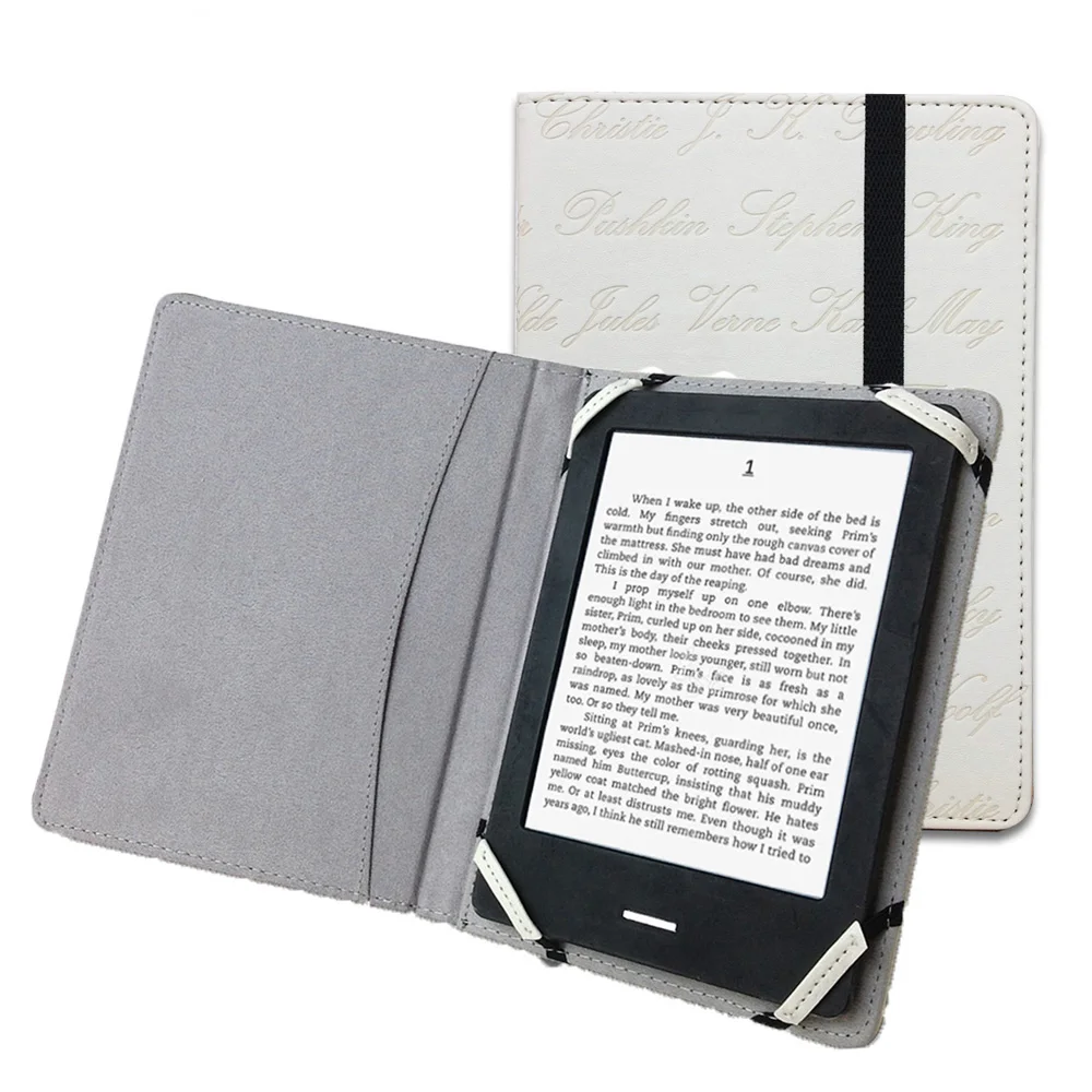 

Case Cover for Kindle/Sony/Digma/DEXP/Onyx Boox/BQ/Kobo/PocketBook 6 inch eBook eReader Magnetic Case Skin