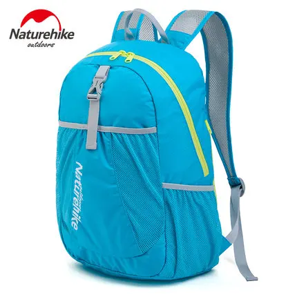 Naturehike 22L открытый складной водостойкий рюкзаки Сверхлегкий спортивная сумка унисекс повседневные сумки для путешествий пеший туризм кемпинг - Цвет: blue