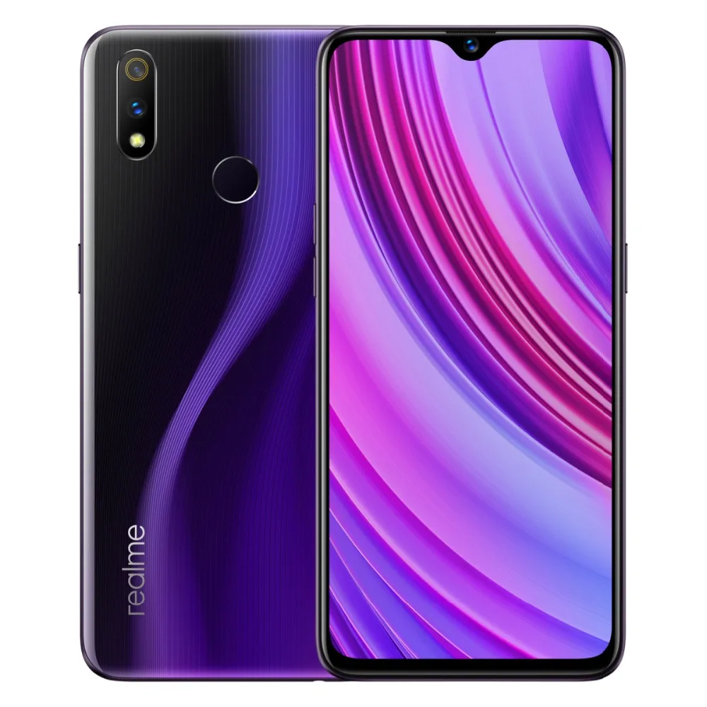 Мобильный телефон Realme X Lite, 6,3 дюймов, 4 Гб ОЗУ, 64 Гб ПЗУ, Восьмиядерный процессор Snapdragon 710, Android 9,0, двойная задняя камера смартфона